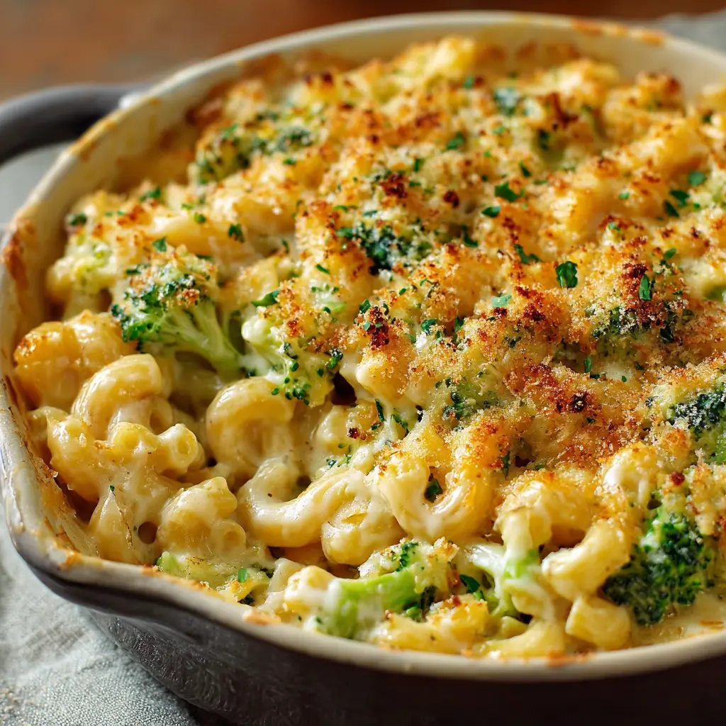 Creamy Broccoli Mac and Cheese