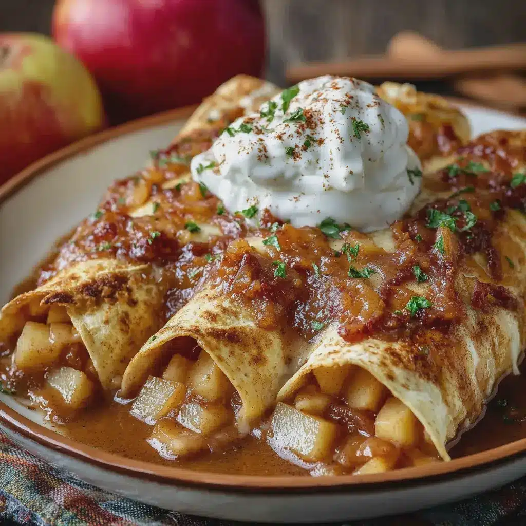Apple Pie Enchiladas