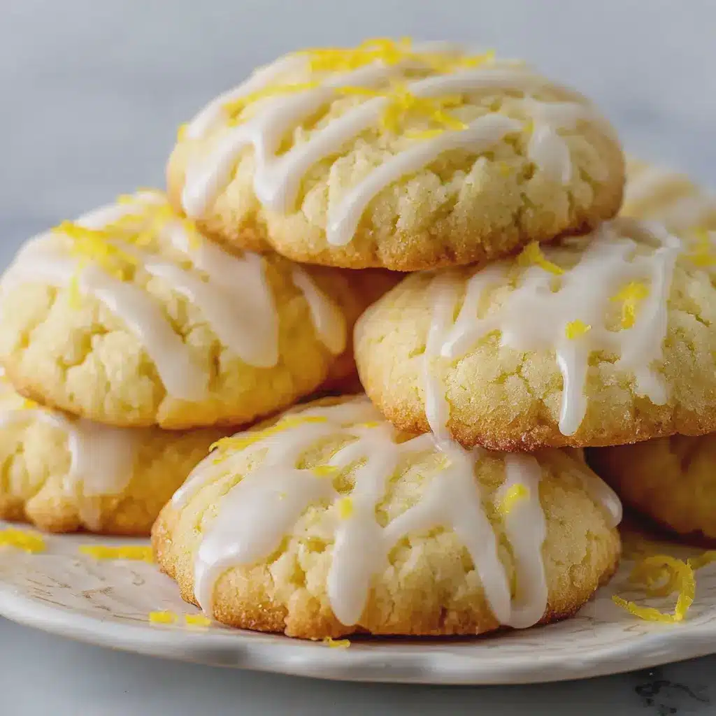 The Brightest Italian Lemon Drop Cookies