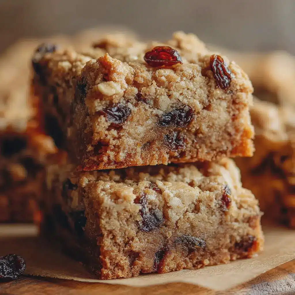 Grandma’s Oatmeal Raisin Cookie Bars