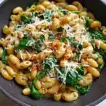 The Coziest Ditalini with White Beans and Spinach
