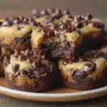 Chocolate Chip Cookie Dough Brownie Bites