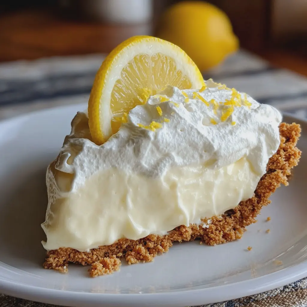Refreshing No-Bake Lemon Icebox Pie