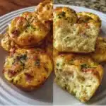 Fluffy Cheesy Egg Bites (Dunkin’ + Starbucks Style)