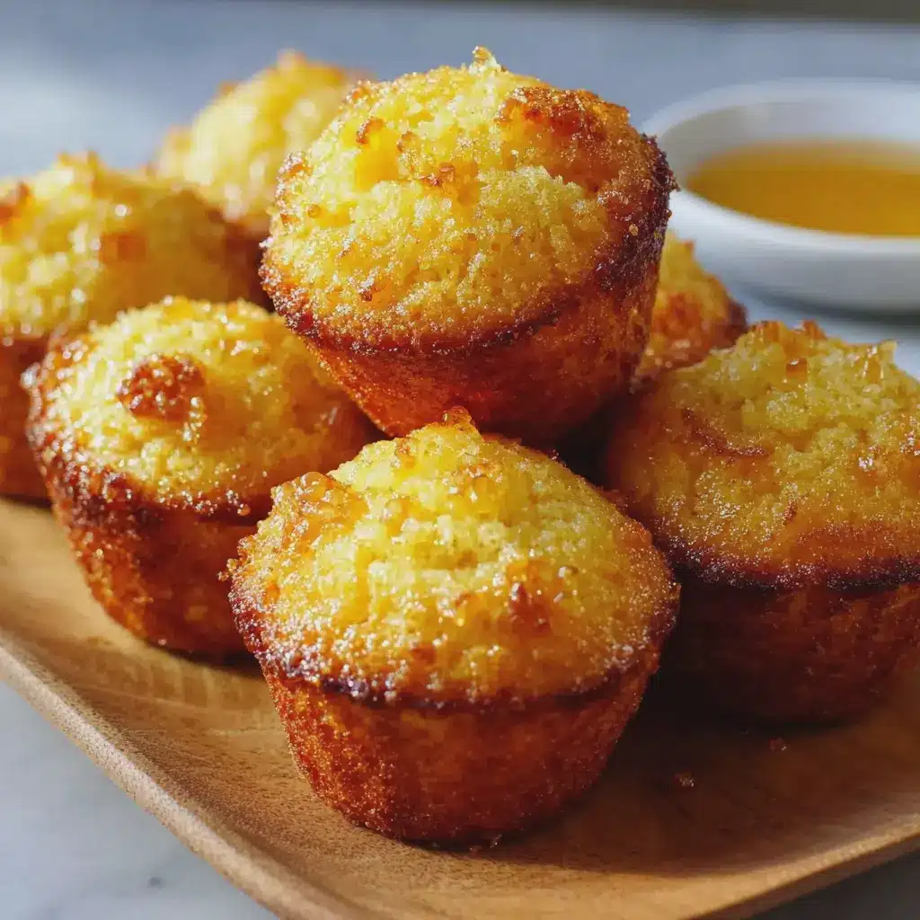 Southern-Style Honey Butter Cornbread Poppers