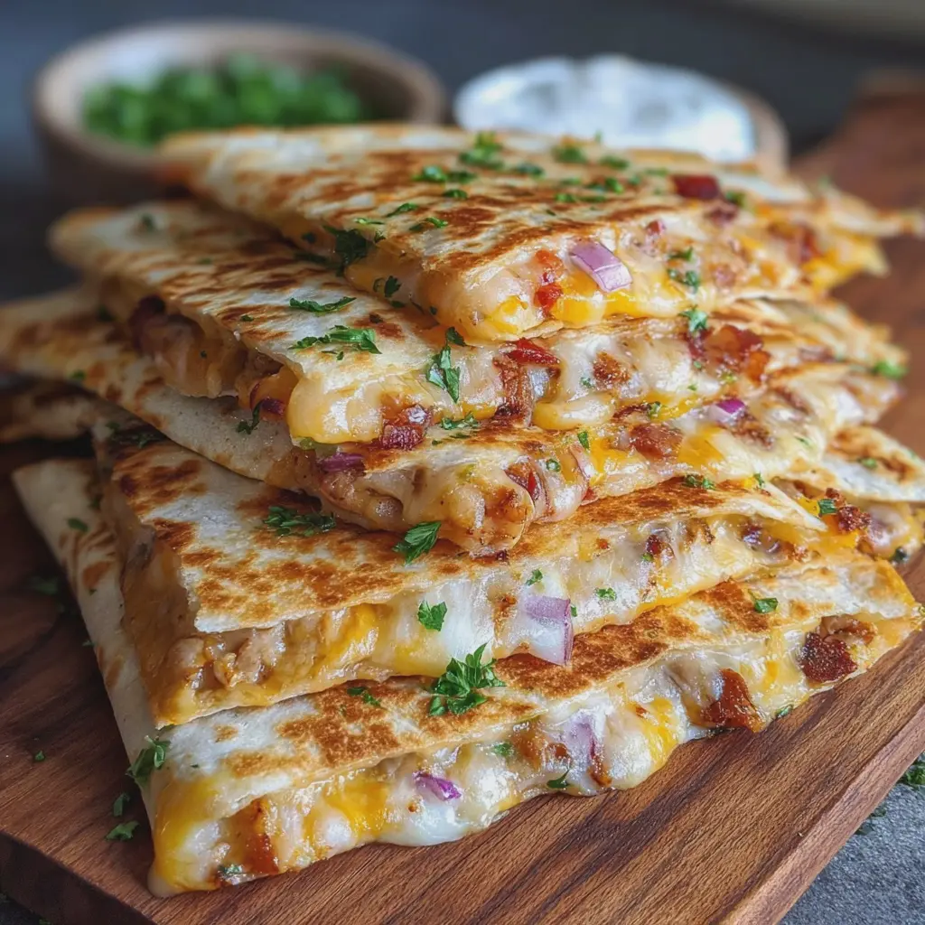Crispy Melty Quesadillas