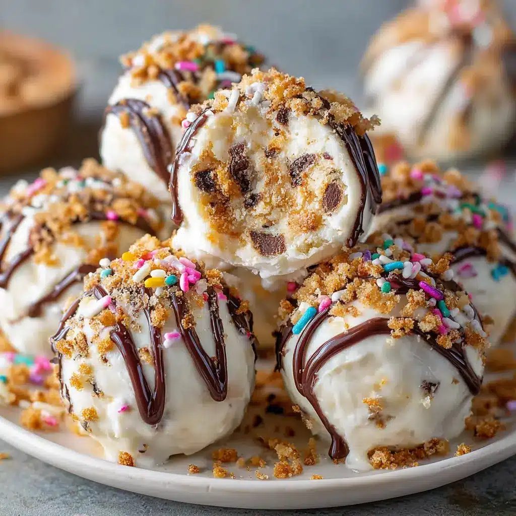 NO-BAKE CHEESECAKE BALLS