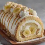 Banana Pudding Cake Roll