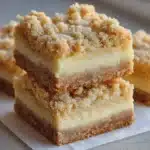 Vanilla Cream Crumb Bars