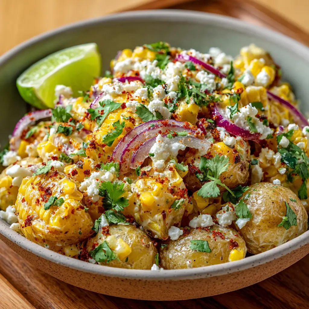 Mexican Street Corn Potato Salad