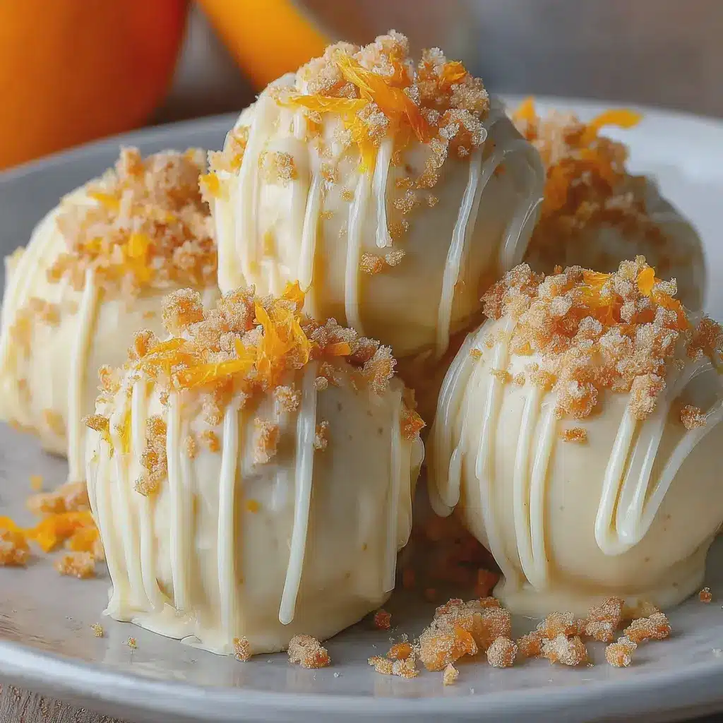 Orange Creamsicle Truffles
