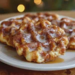 Apple Fritter Waffle Donuts