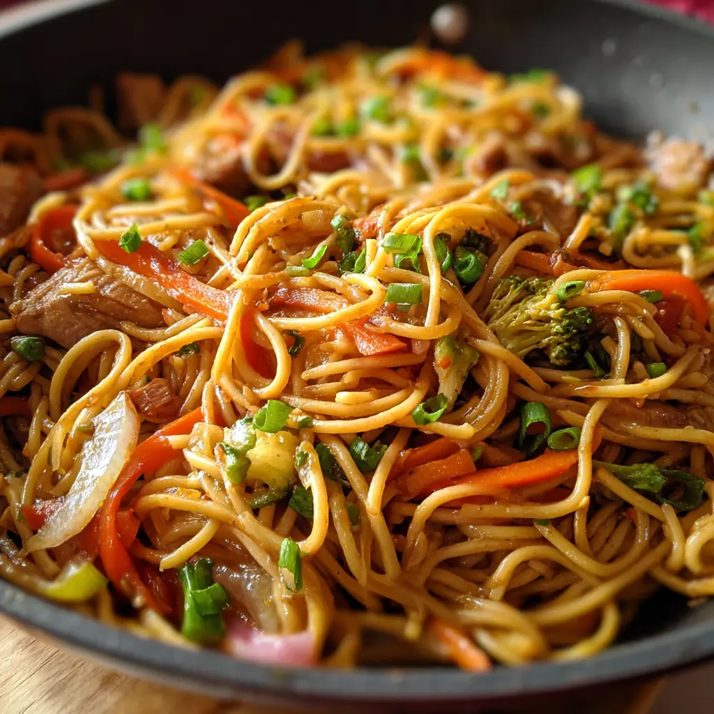 Quick One Pot Lo Mein (Deliciously Simple Weeknight Dinner)