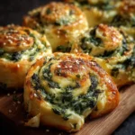 Easy Cheesy Spinach Rolls