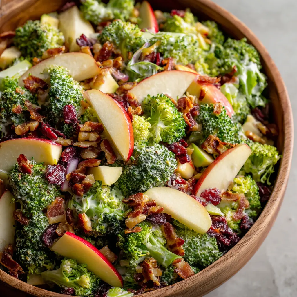 Honeycrisp Apple Broccoli Crunch Salad