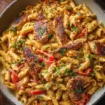 Cajun chicken pasta
