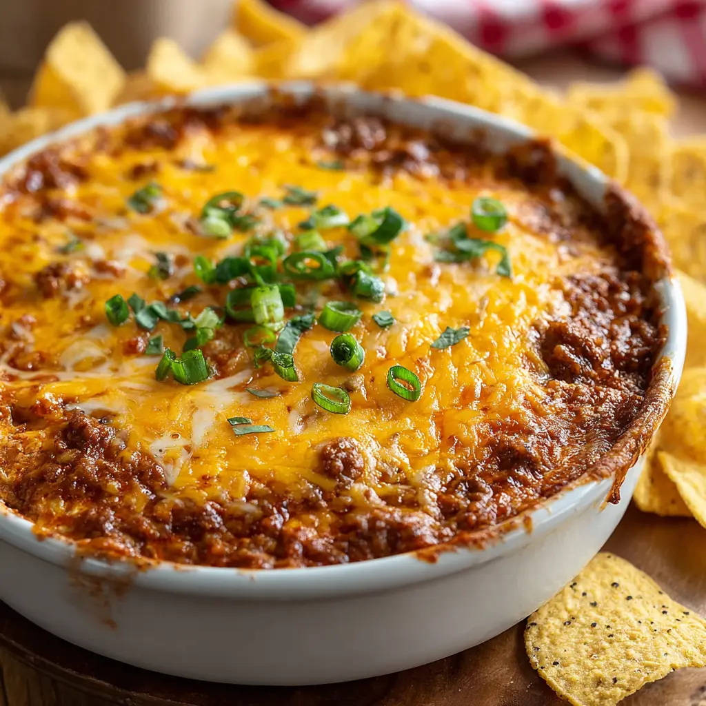 3-Ingredient Chili Cheese Dip