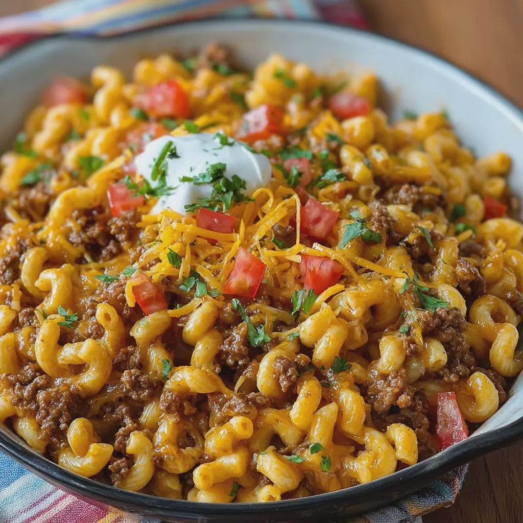 4-Ingredient Taco Mac & Chee**se**