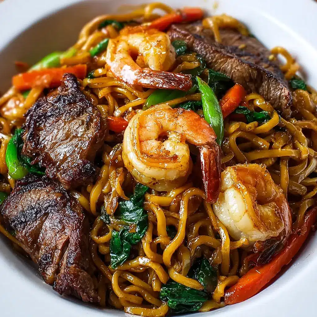 Surf & Turf Steak & Shrimp Lo Mein