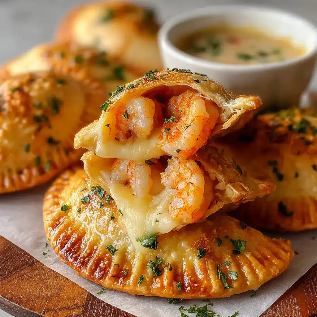 Cheesy Shrimp Stuffed Empanadas