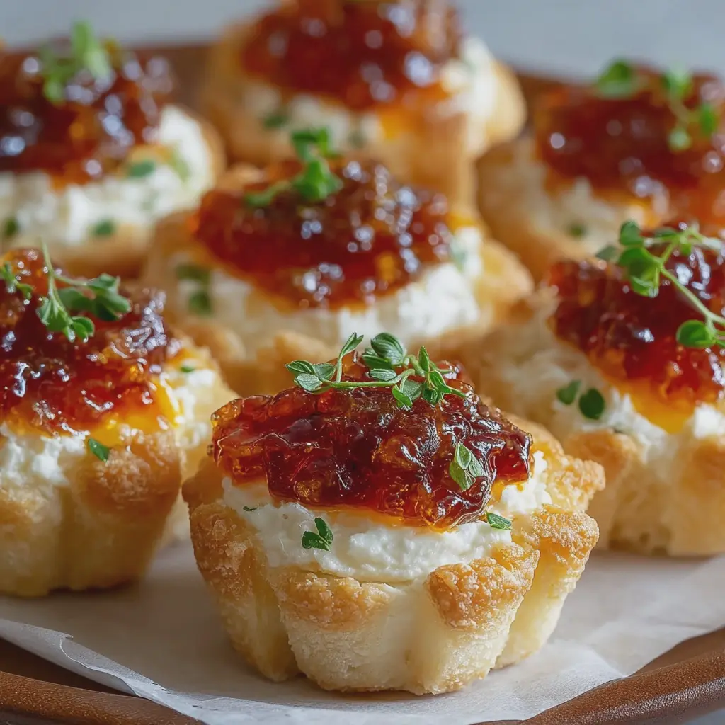 Pepper Jelly Cream Cheese Bites