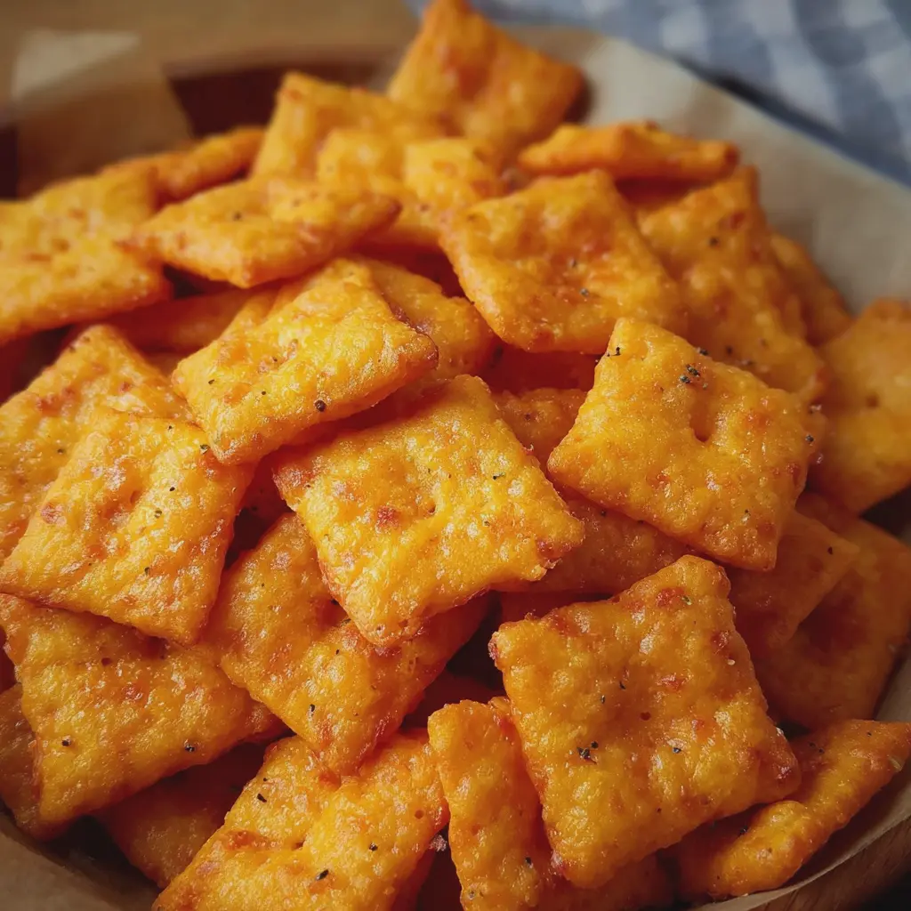 Homemade Cheez-Its