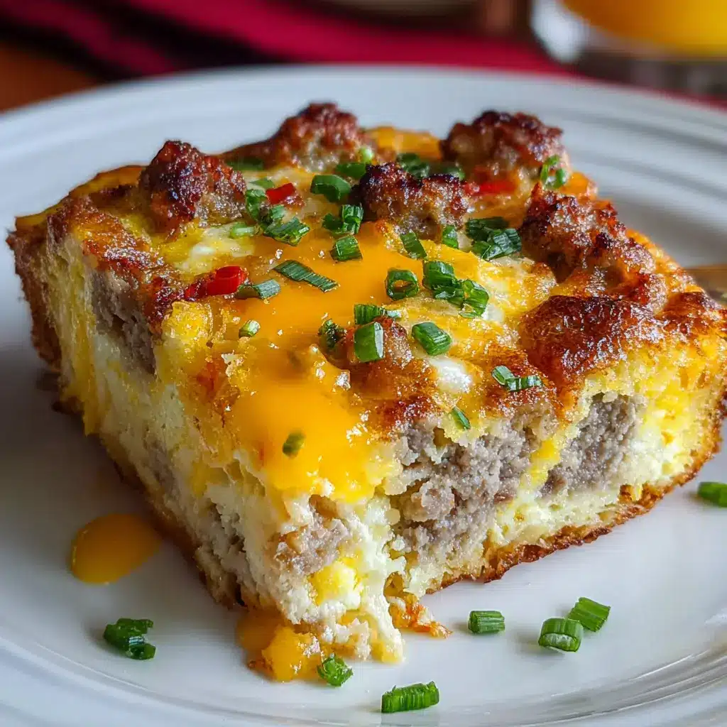 Sausage and Egg Breakfast Casserole