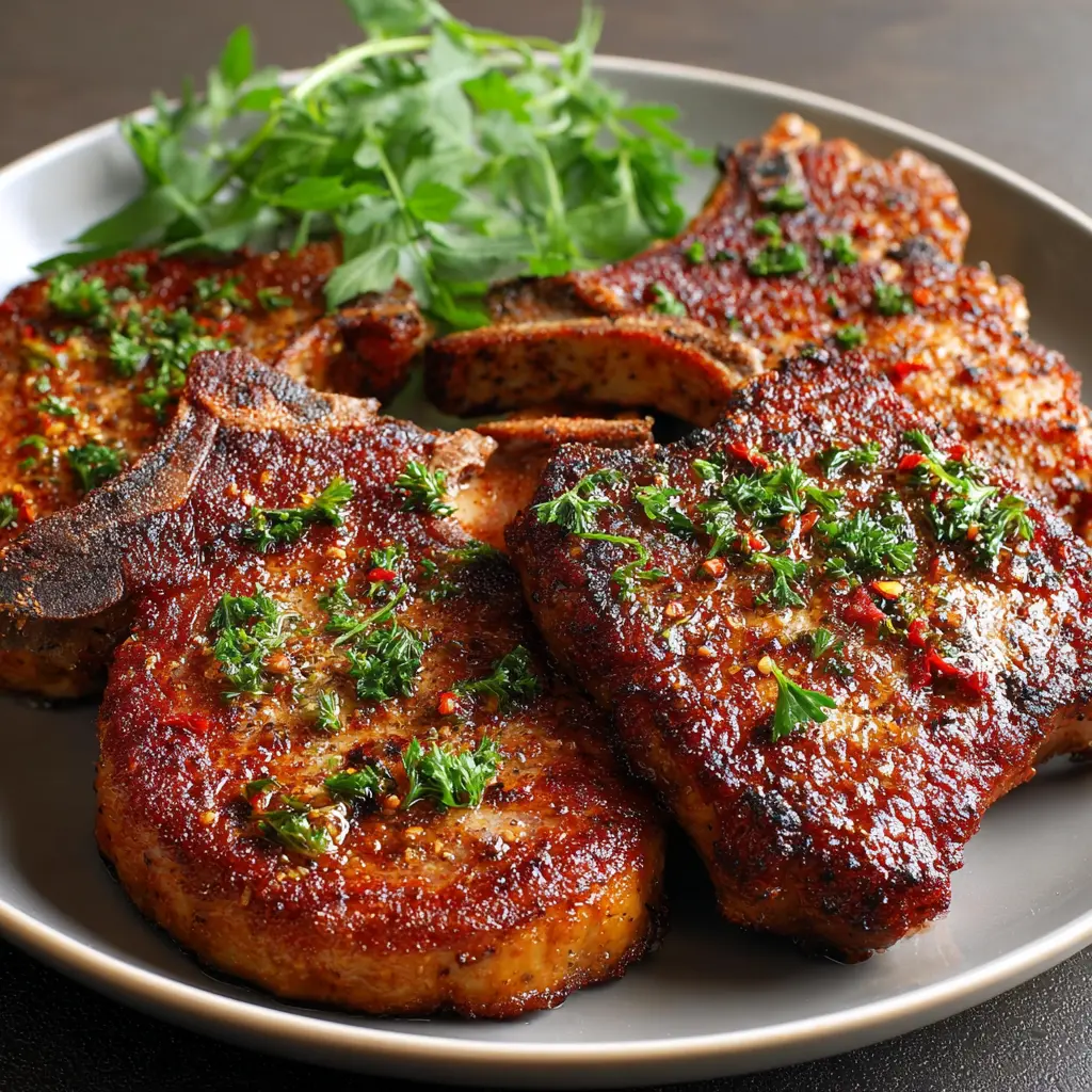 PAN-FRIED BEEF CHOPS