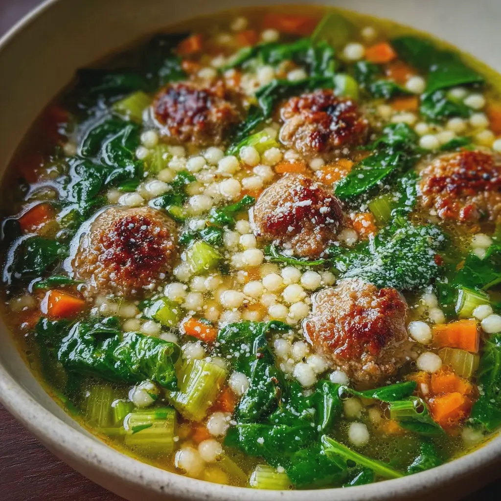 Homemade Italian Wedding Soup
