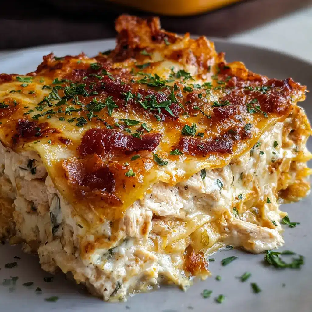 CRACK CHICKEN LASAGNA