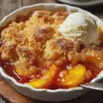 Easy Homemade Peach Cobbler