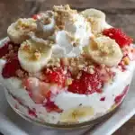 Strawberry Banana Cheesecake Salad