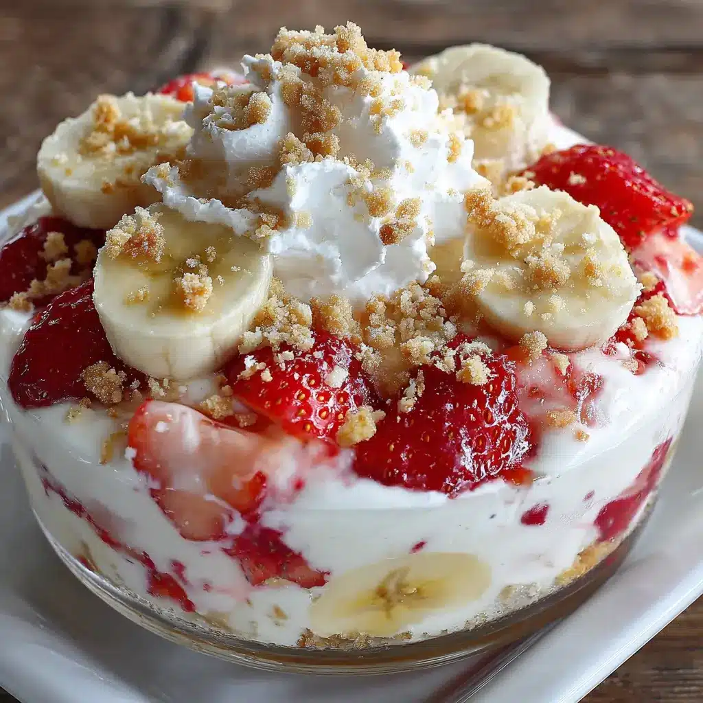 Strawberry Banana Cheesecake Salad