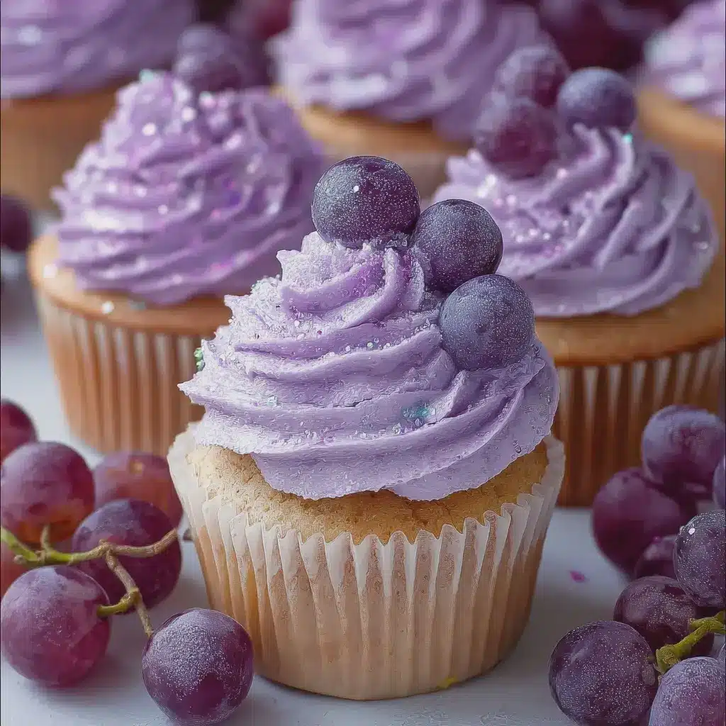 Grape Soda Cupcakes!