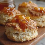 Peach Butter Swim Biscuits