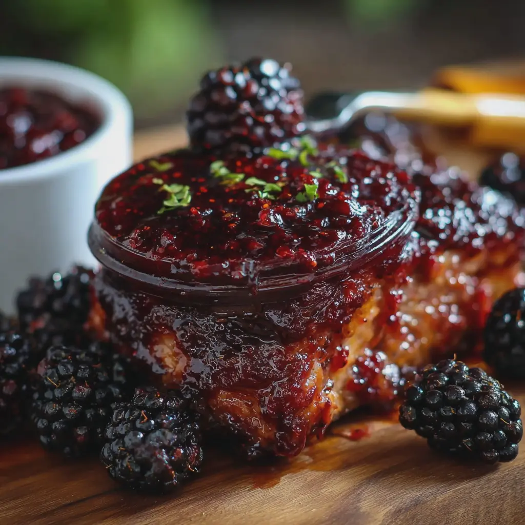 Smoky Blackberry BBQ Sauce