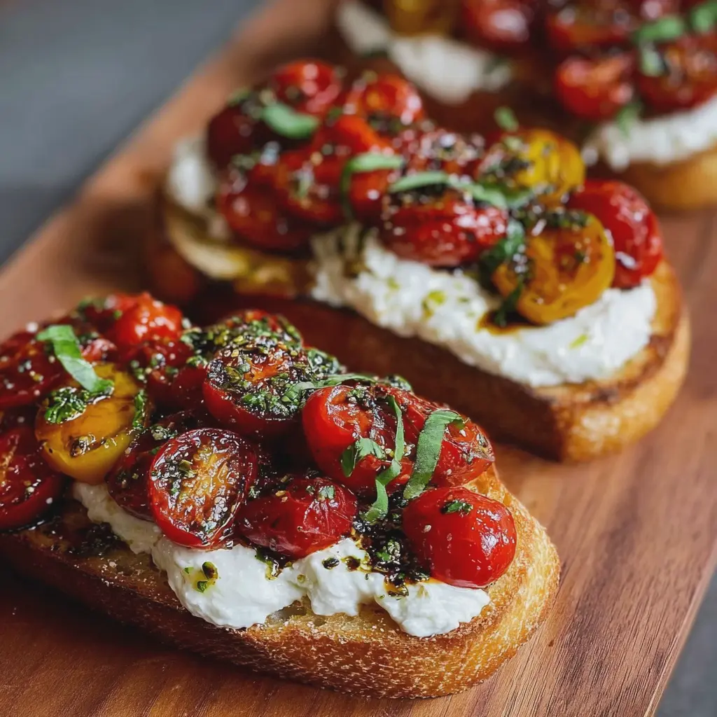 Burrata Bruschetta