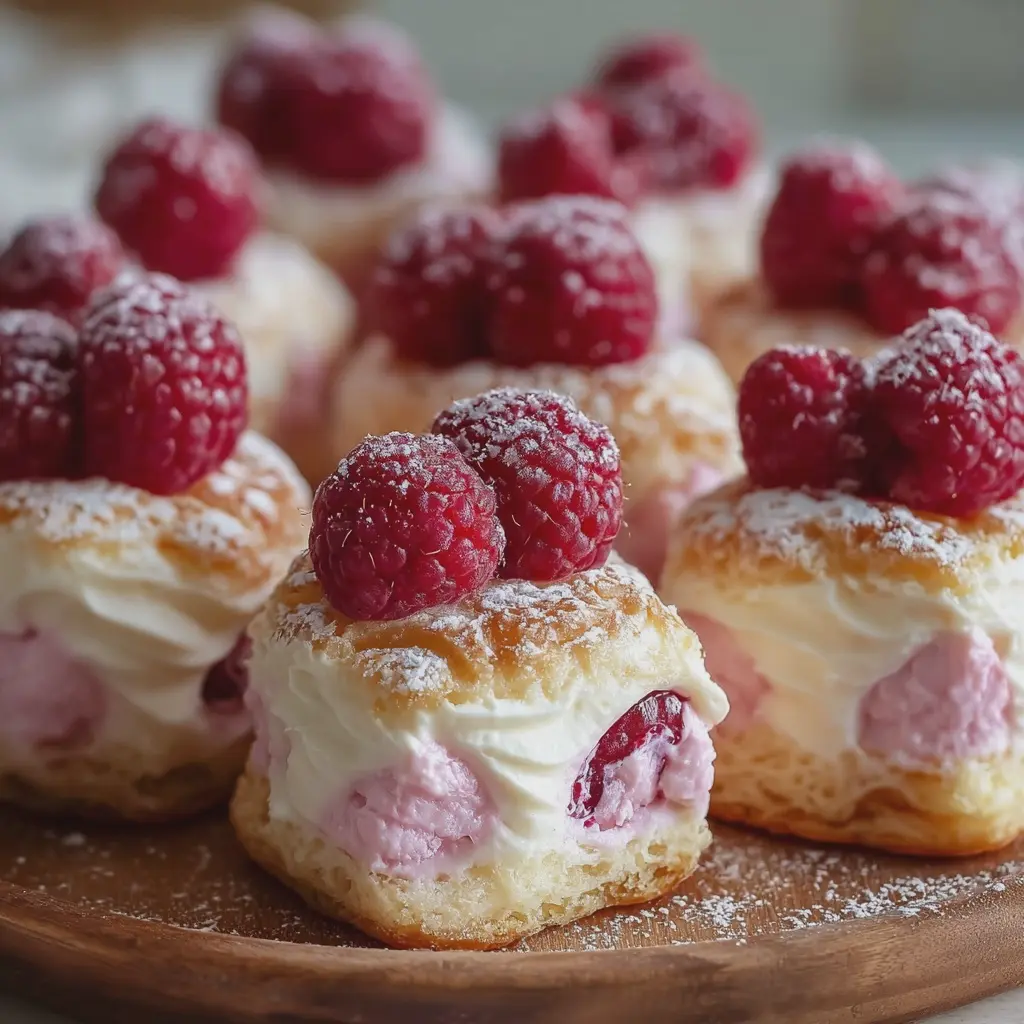 Raspberry Cream Cheese Bites