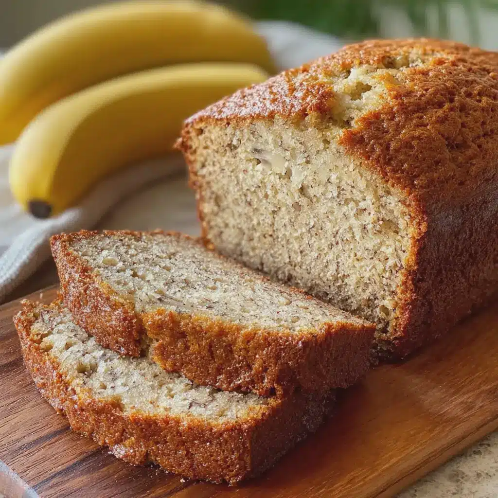 3-Ingredient Banana Bread