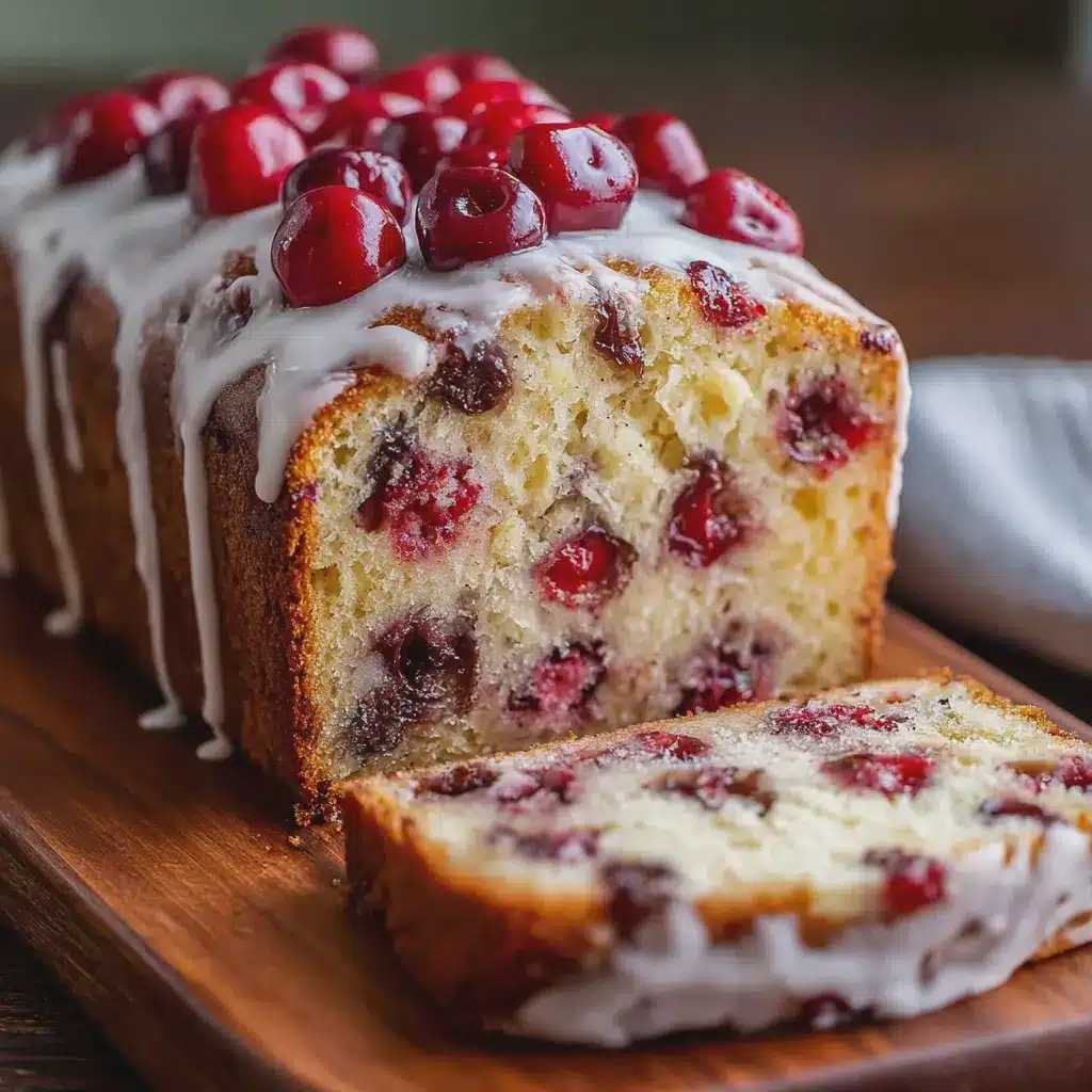 Cherry Garcia Loaf Cake