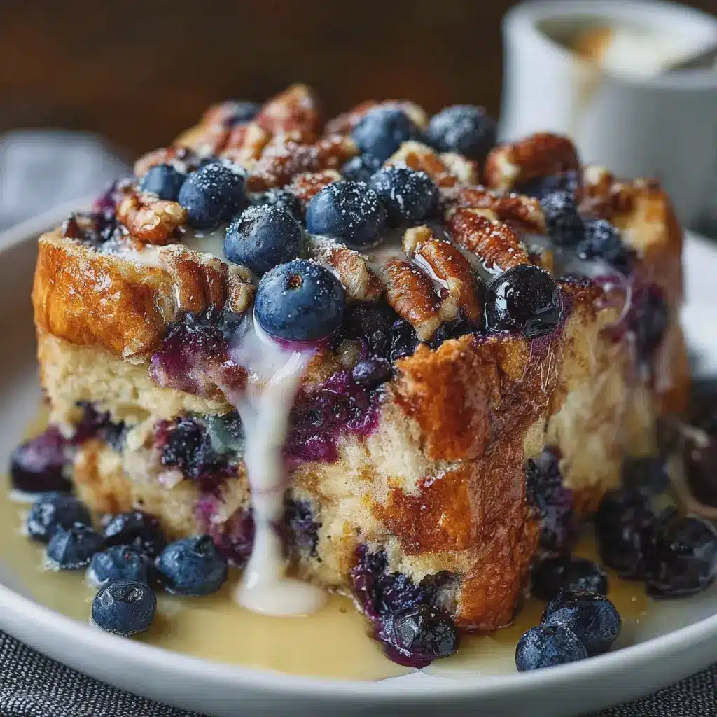 Blueberry French Toast Casserole