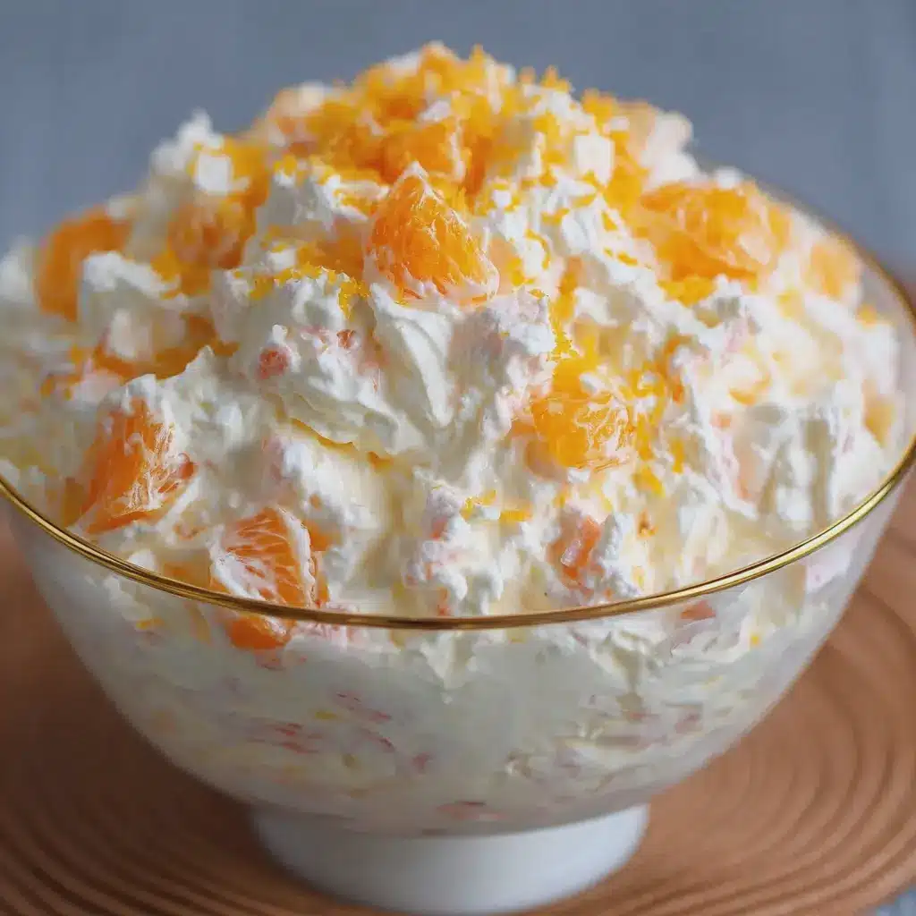 Orange Creamsicle Fluff Salad