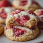 Strawberry Cheesecake Cookies
