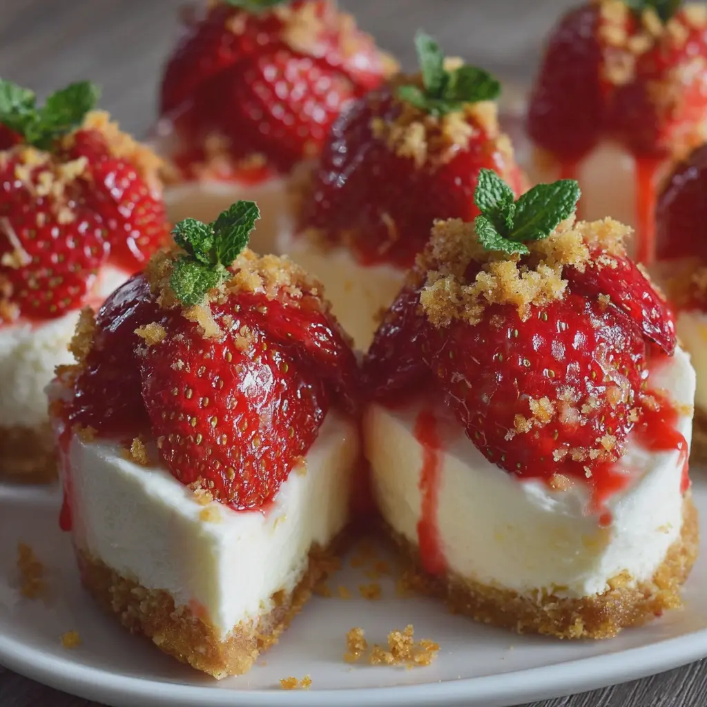Cheesecake Deviled Strawberries
