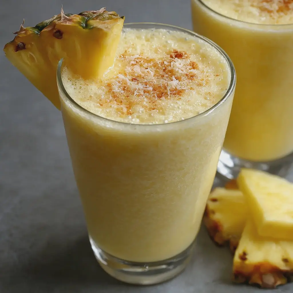 Creamy Pineapple Smoothie