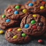 Soft Batch Chocolate M&M Cookies