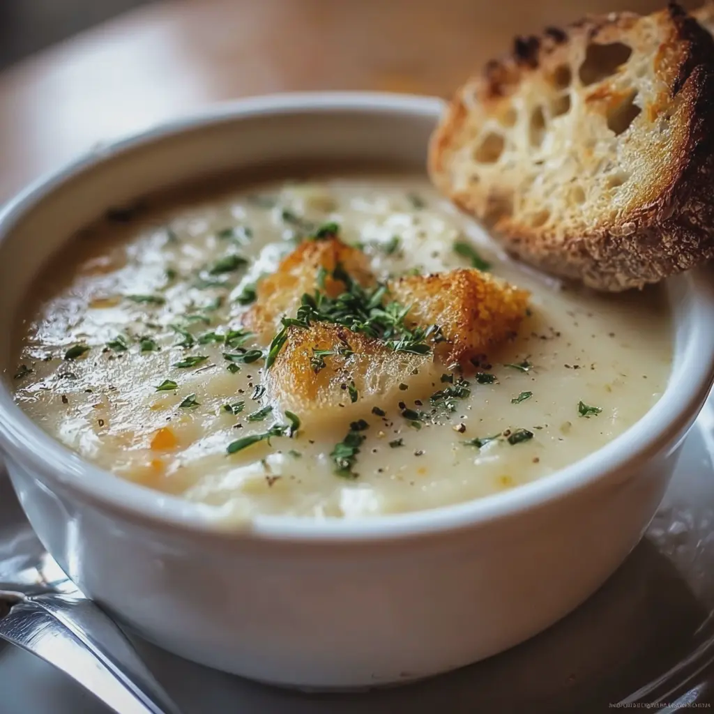 Country French Garlic Soup