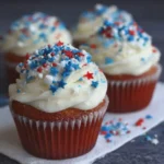 4th of July PEPSI Cupcakes