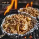 Campfire Apple Crisp Foil Packets