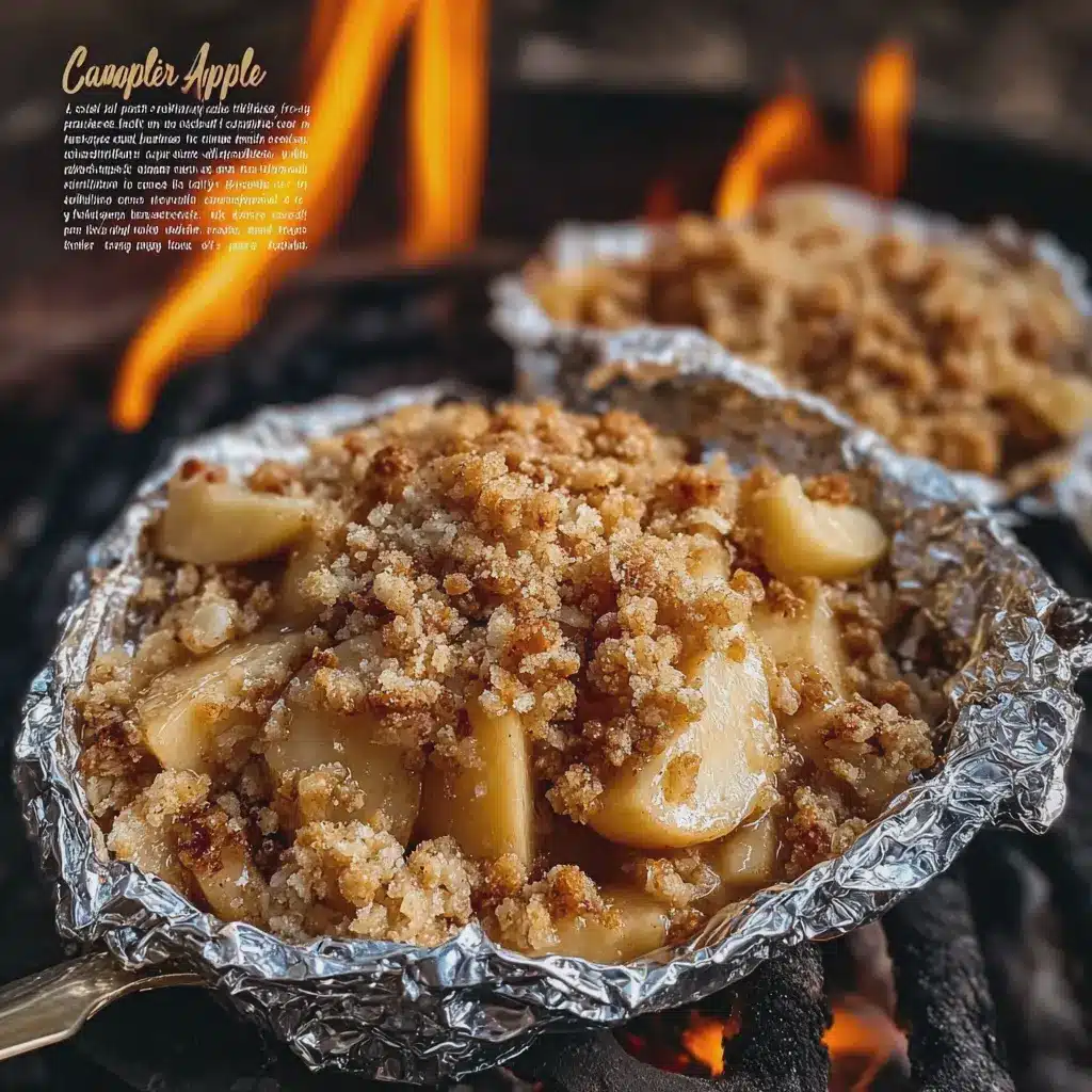 Campfire Apple Crisp Foil Packets